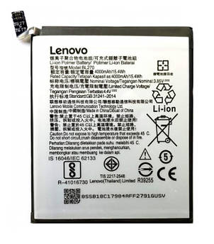 Батарея Lenovo BL270 K6 Note [Original PRC]