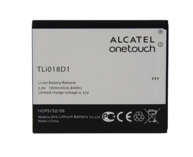 Батарея Alcatel/TCL TLi018D1 (4033D Pop C3, OT5015X / OT5015D Pop 3 5.0, OT5038D Pop D5) [Original PRC], фото 1