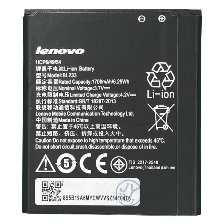 Батарея Lenovo BL233 | Lenovo A2800D, A3600, A3600D, A3800