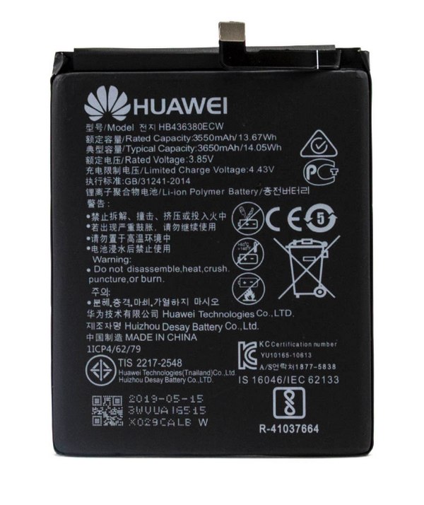 Акумулятор Huawei HB436380ECW (Huawei P30), фото 1