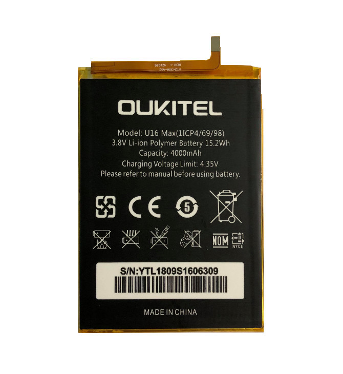 Батарея Oukitel U16 Max