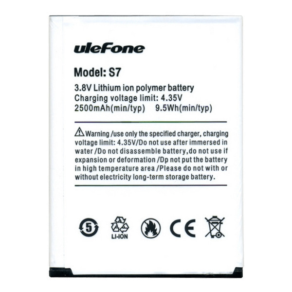 Акумулятор Ulefone S7 (S7 Pro) / Assistant AS-502 / Assistant AS-503