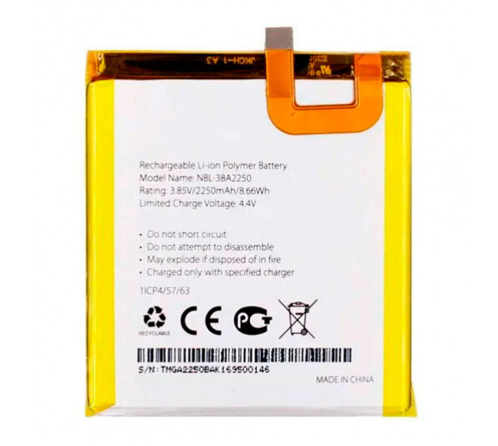 Батарея TP-Link NBL-38A2250 Neffos X1 (TP902A) 2250mAh