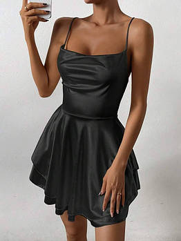 Комбінезон жіночий шовковий з відкритою спинкою (Норма)