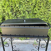 Кришка для мангала на 9 шампурів 62х32 см 2 мм TUV, фото 3