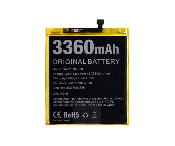 Батарея Dooge BAT18763360 rue Doogee Y7 he Doogee N10 (3360mAh)