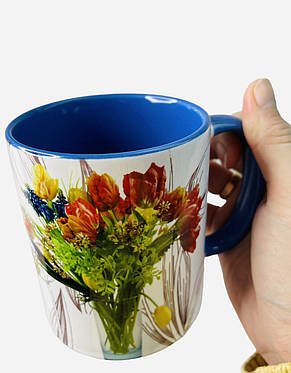 Чашка «А плід духа: любов, радість, мир, довготерпіння, добрість, милосердя!", фото 2