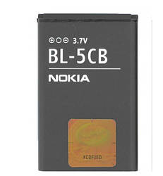 Акумулятор Nokia BL-5CB (1800, 113, 1280, 1616, C1-02)