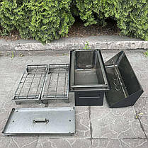 Коптильня з гідрозакривом 546х306х352 1.5 мм (KOP-ST1.5-39L) TUV, фото 5