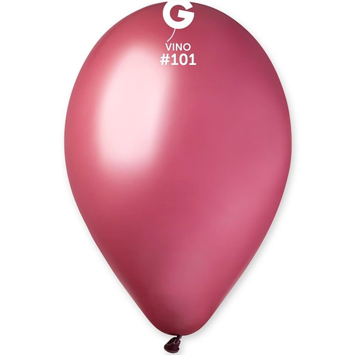 Латексні повітряні кулі Gemar (Італія) (Италия) 12"/101 Пастель винний Vino