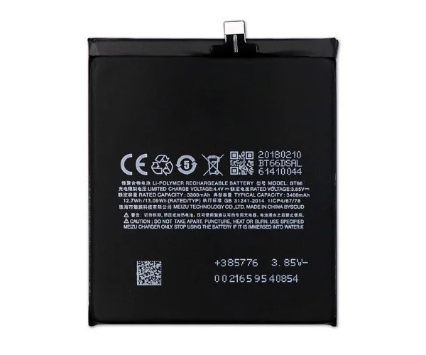 Батарея Meizu BT66 Original ref. (Meizu Pro 6 Plus), фото 1