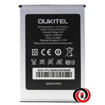 Батарея Oukitel U22 2700mAh AAA