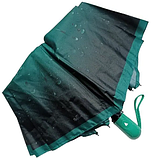 Парасолька напівавтомат Toprain 2056 жіноча на 8 спиць Краплі (88850-2-E) Зелений, фото 2