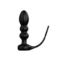 Анальна вібратор 3 в 1 з пультом