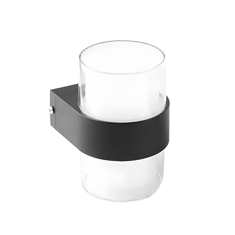 Світлодіодний світильник садово-парковий LUMINARIA VENZA 9W R BLACK чорний