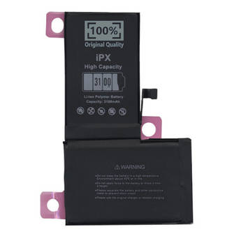 Батарея iPhone X (3100mAh) 100% (усиленная)  [Original PRC]