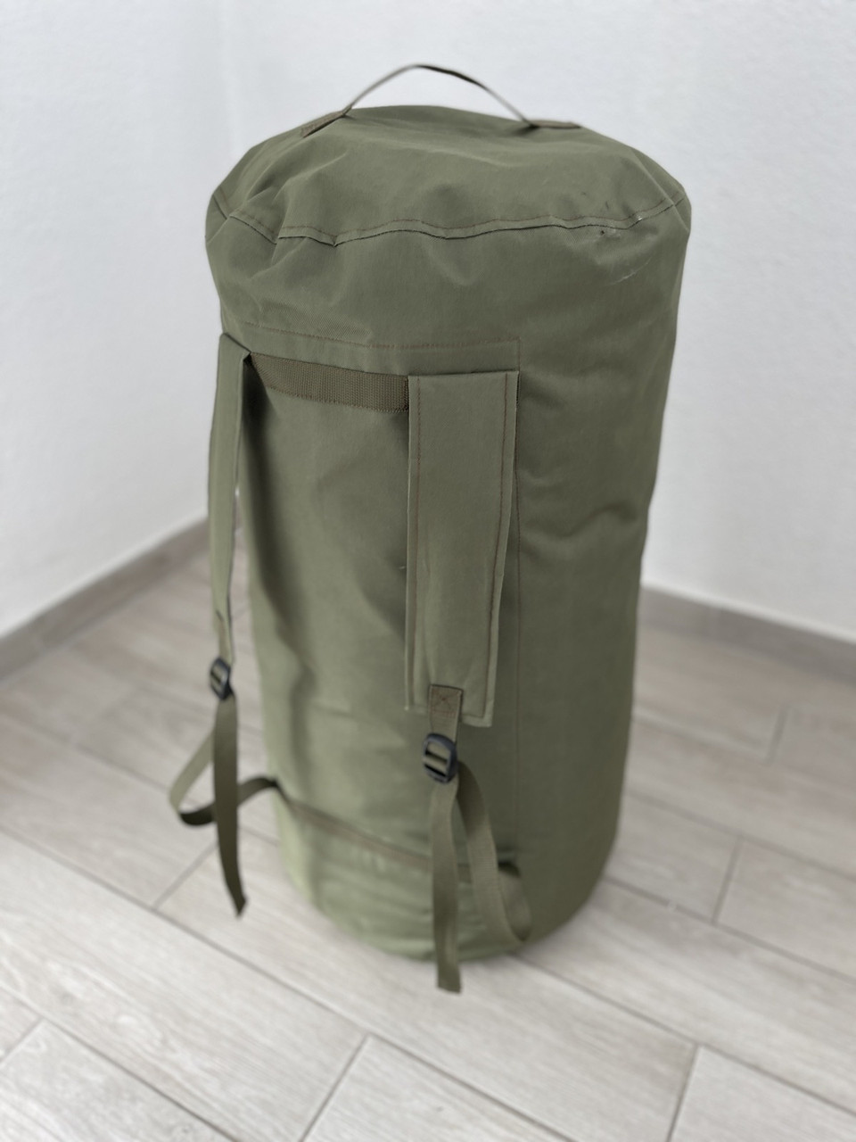 Баул армейский военный ЗСУ тактический сумка рюкзак 120 литров 98*40 см походный олива/хакки IBM-2 - фото 1 - id-p2135695325