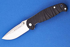 Нож складной H6 grooved black-7785 (Real Steel)