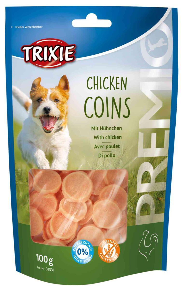 Ласощі для собак з куркою Trixie Premio Chicken Coins 100 г