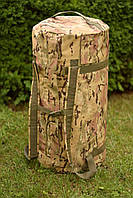 Военный баул на 120 литров армейский ВСУ тактический, сумка рюкзак походный цвет мультикам IBM-165