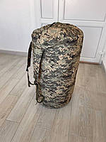 Баул на 120 литров армейский военный для ЗСУ тактический сумка рюкзак 98*40 см походный пиксель IBM-204
