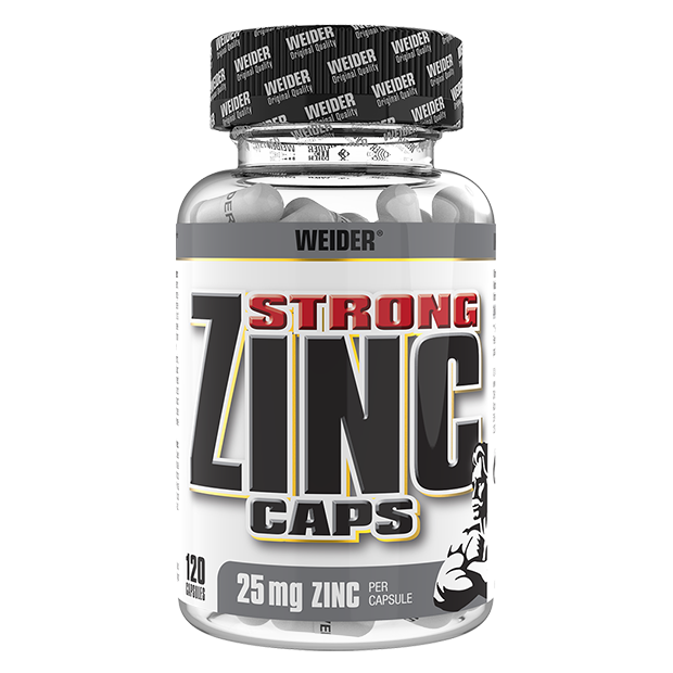 Вітаміни та Мінерали Weider Strong Zinc - 120 caps. Якісний цинк цитрат.