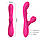 Вакуумний вібростимулятор, Хвильовий безконтактний стимулятор-масажер точки G та клітора Rabbit Кролик, Рожевий, фото 2