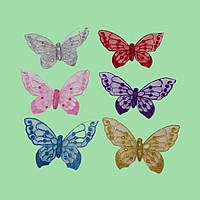 Метелик на магніті для декору штор Метелики магніти на холодильник 18*12 cm 12 шт в упаковці VarioMarket