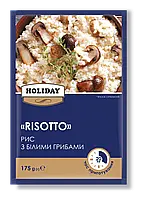 RISOTTO Рис с белыми грибами 175г Holiday