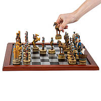 Настольные Шахматы подарочные Veronese Троя 48х48 см фигурки из полистоуна 73299YA GoodStore