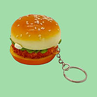 Брелок для ключей Гамбургер D 6 cm H 4,5 cm VarioMarket