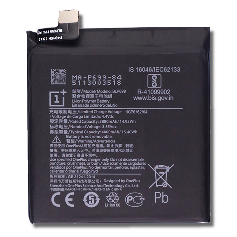 Батарея OnePlus BLP699 | OnePlus 7 Pro