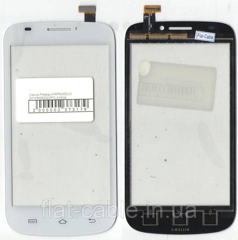 Сенсор Prestigio PAP5000DUO ZHT05M05002-FPC-3 White