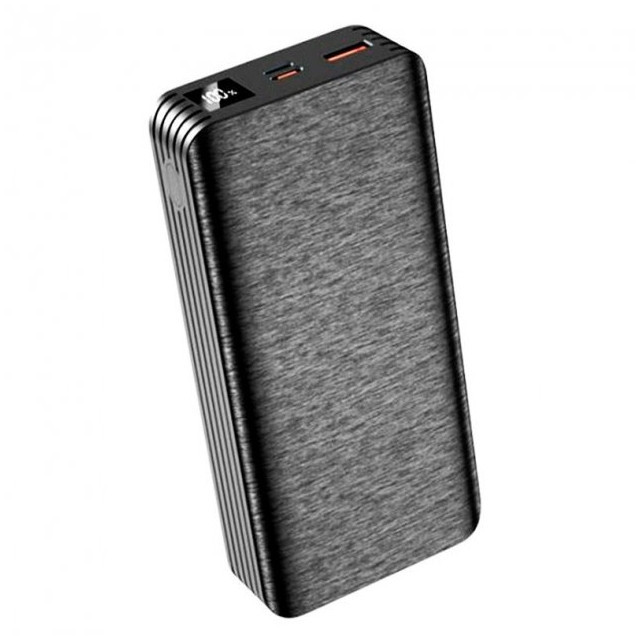 Повербанк Powerbank XO PR144 PD20W 22.5W 20000 mAh (Чорний)