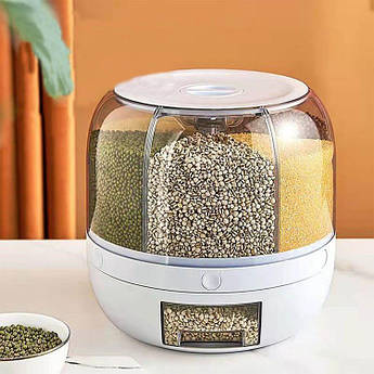 Диспенсер для круп обертовий із дозатором