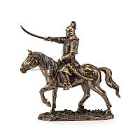 Статуэтка коллекционная Veronese Чингисхан на коне 34х31,5 см 77688A4 с бронзовым покрытием GoodStore