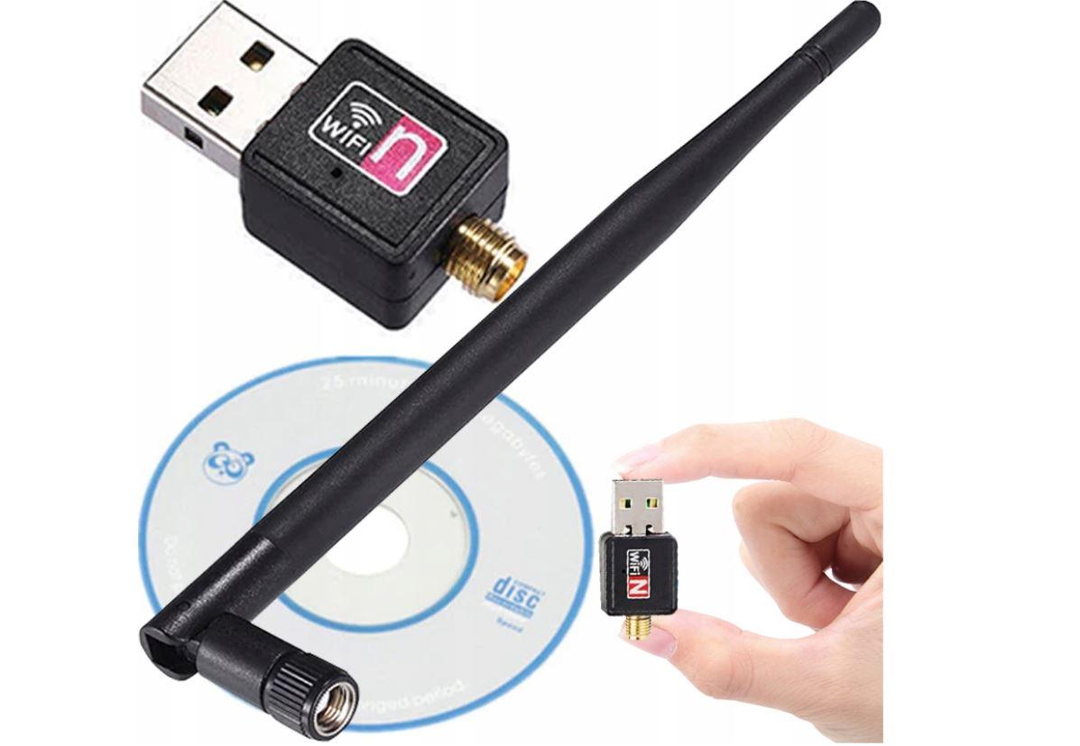 Бездротовий мережний Wi-Fi адаптер +Антенна 802.11N (600Mbps), фото 1