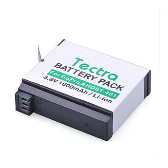 Батарея для GoPro 4 AHDBT-401 1680 mAh Tectra