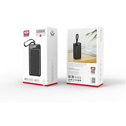 Повербанк Power Bank XO PR160 QC22.5W PD20W 80000 mAh (Чорний)