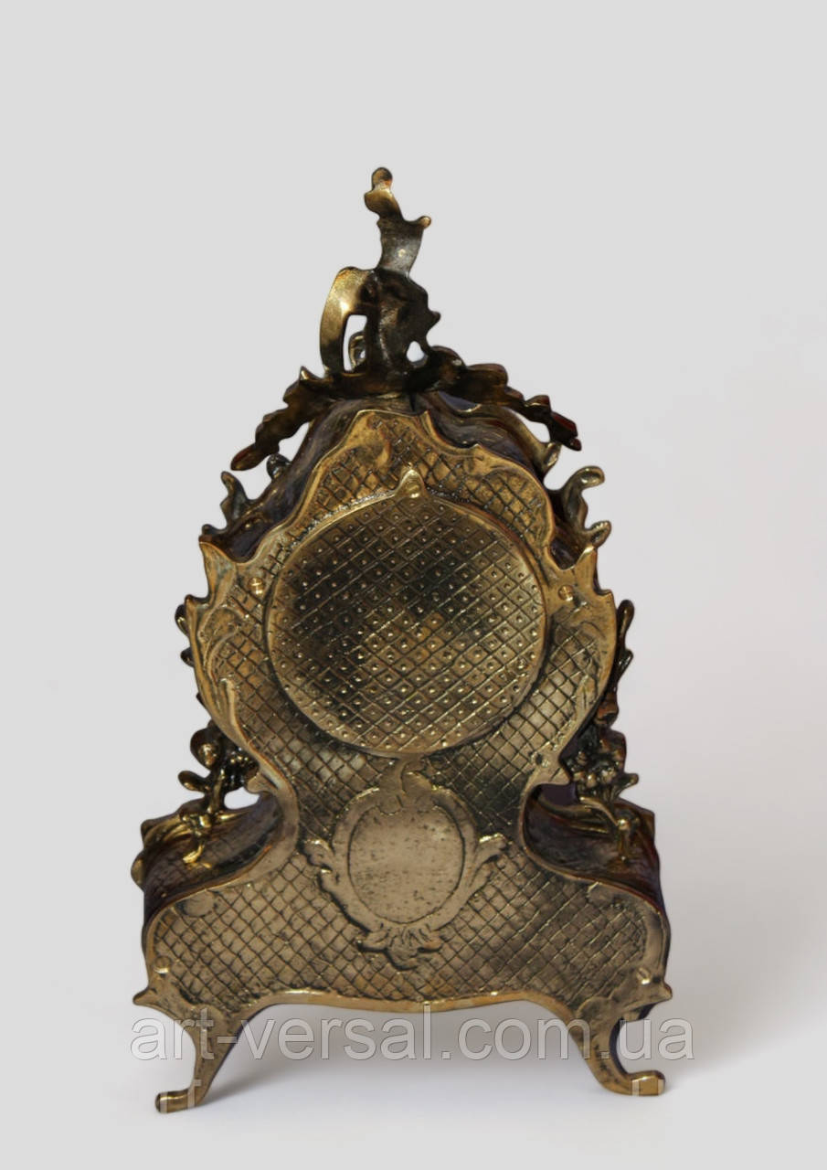 Настольные часы Бульдог из бронзы (42см) - фото 3 - id-p74823588