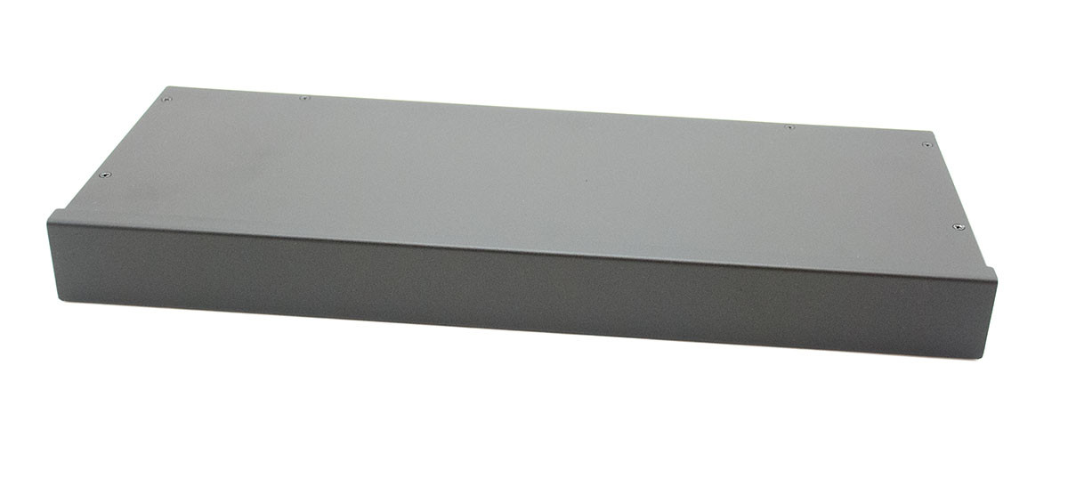 Корпус металлический MiBox Rack 1U, модель MB-1160S (Ш483(432) Г162 В44) черный - фото 6 - id-p2135710037