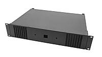 Корпус MiBox для усилителя мощности звука, модель MB-2300v2 (Ш483(432) Г325(300) В88) черный