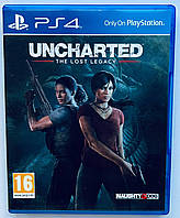 Uncharted The Lost Legacy, Б/У, русские субтитры - диск для PlayStation 4