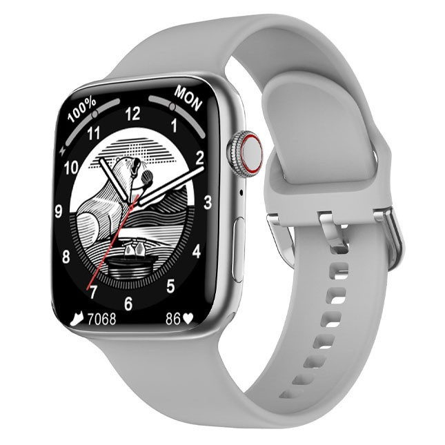 Розумний годинник Smart-Watch HW8 Pro Max (Сталевий), фото 1