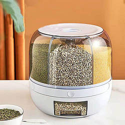 Диспенсер для круп обертовий із дозатором