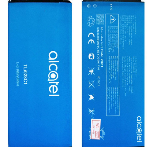 Акумулятор Alcatel TLI028C1 / Acatel 1B 5002H, фото 1