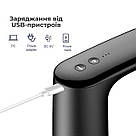 Автоматична помпа для води, електрична, на сулію (Чорна), фото 2