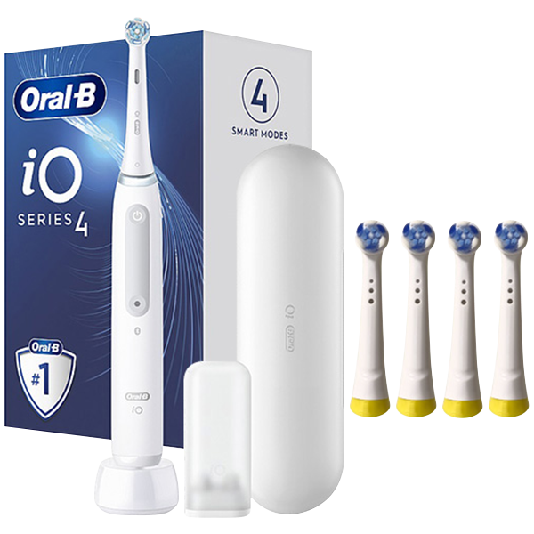 Електрична зубна щітка Oral-B iO Series 4 White