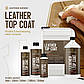 Лак безбарвний для шкіри салону автомобіля (покриття для шкіри) Leather Expert Leather Top Coat, 50 мл Матовий, фото 3