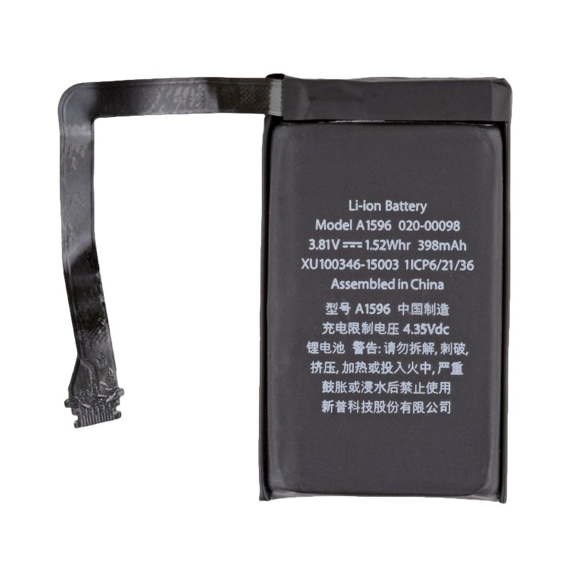 Акумуляторна батарея A1596 зарядного кейсу для навушників AirPods 1 и AirPods 2, фото 1